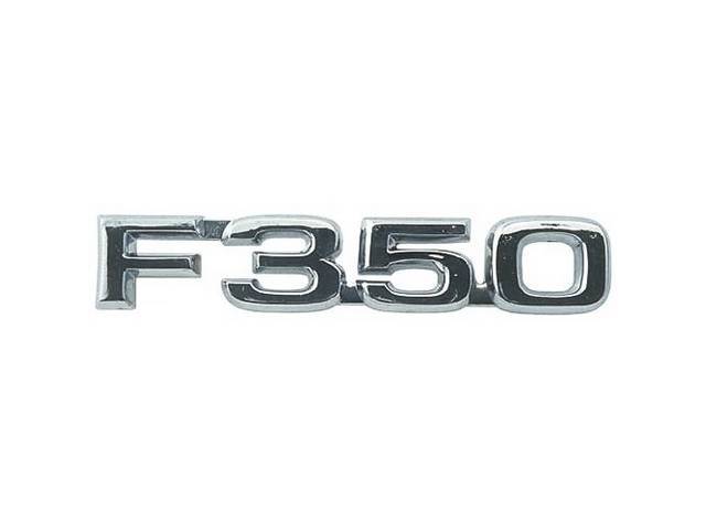 EMBLEM, SIDE, “F350”