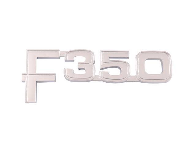 EMBLEM, SIDE, “F-350”