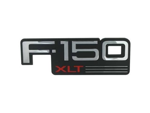 EMBLEM, SIDE, “F150 XLT”