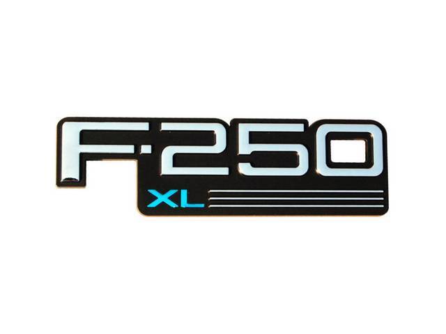 EMBLEM, SIDE, “F250 XL”