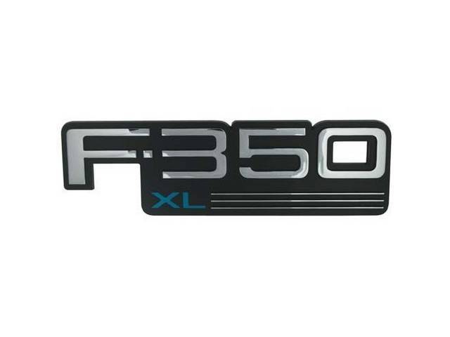 EMBLEM, SIDE, “F350 XL”