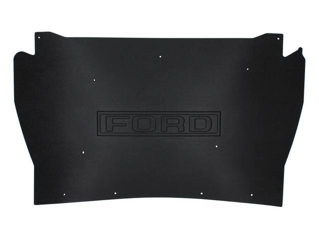 UNDER HOOD COVER & INSULATION