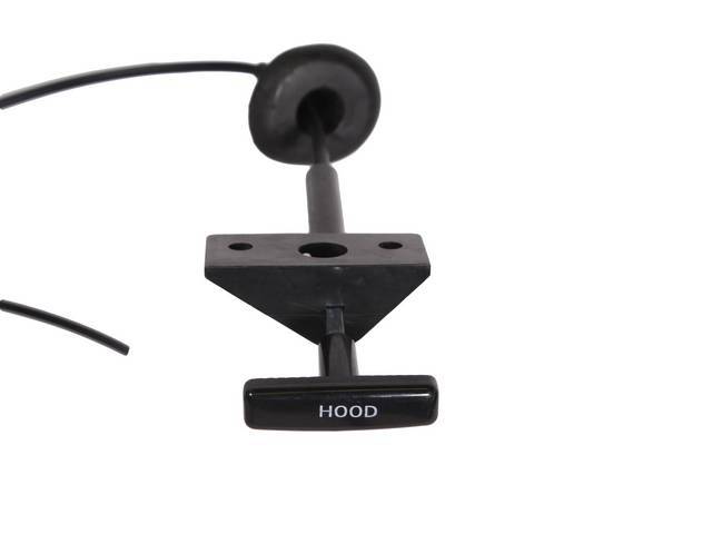 HANDLE AND CABLE, HOOD RELEASE REMOTE