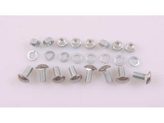 MOUNTING KIT, CHROME FRONT OR REAR