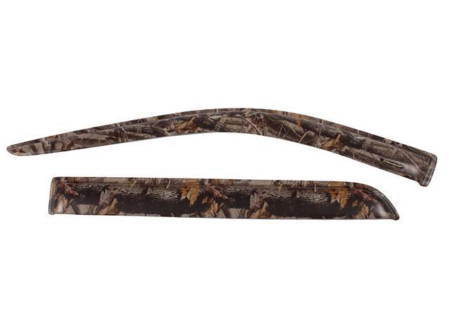 SIDE WIND DEFLECTOR, REALTREE HARDWOODS®, FRONT, PAIR, PROTECTION