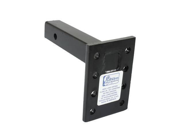 PINTLE MOUNT, RECEIVER HITCH, 2 INCH, MULTI-HEIGHT