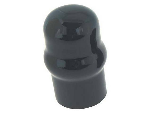 COVER, HITCH BALL, DURABLE PLIABLE PLASTISOL, BLACK, FIT