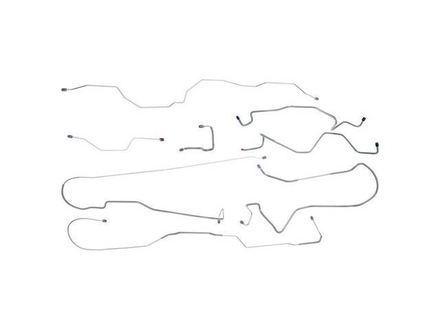 Brake Line Set, Stainless Steel