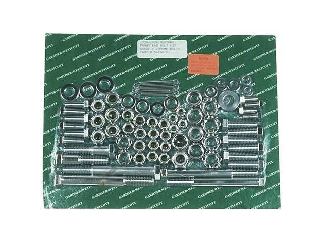 FRONT END BOLT KIT, MUSTANG II