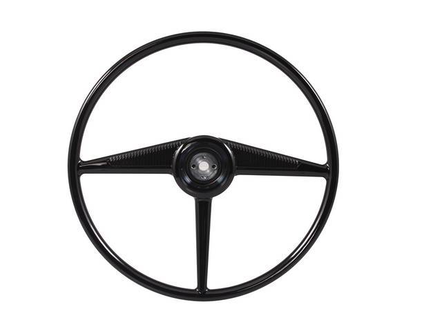 Steering Wheel, Black