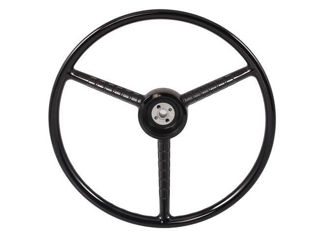 Steering Wheel, Black