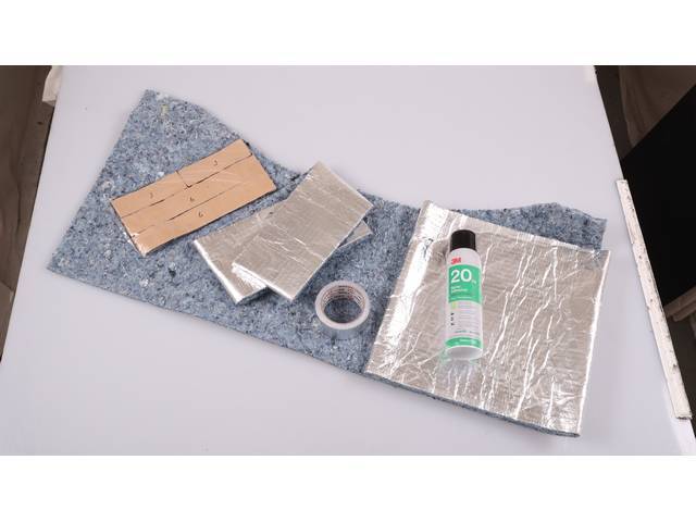 ACOUSTI-SHIELD INSULATION KIT, Rear Cab, 