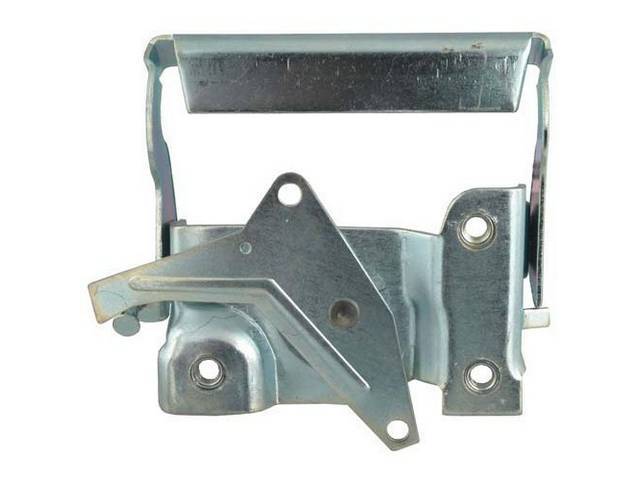 RELEASE HANDLE ASSY, TAILGATE, ZINC PLATED, REPRO