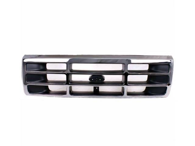 GRILLE, RADIATOR, CHROME, PAINT INSERTS AS REQUIRED, REPLACEMENT