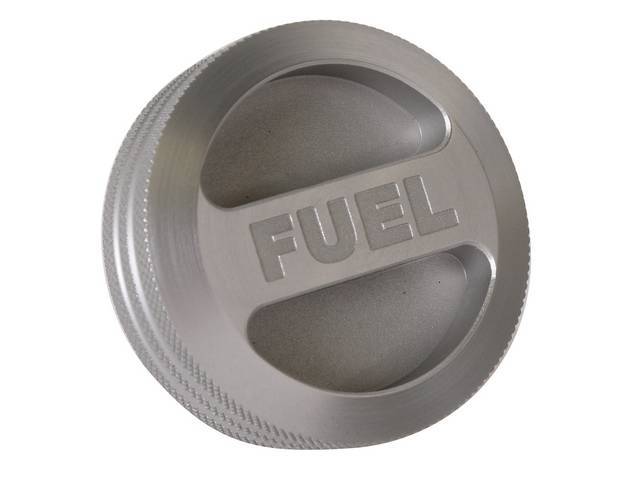 Fuel Cap, Vented, Billet Aluminum