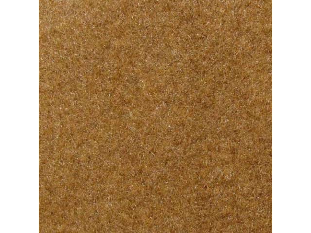 CARPET, CUT PILE NYLON, MOLDED