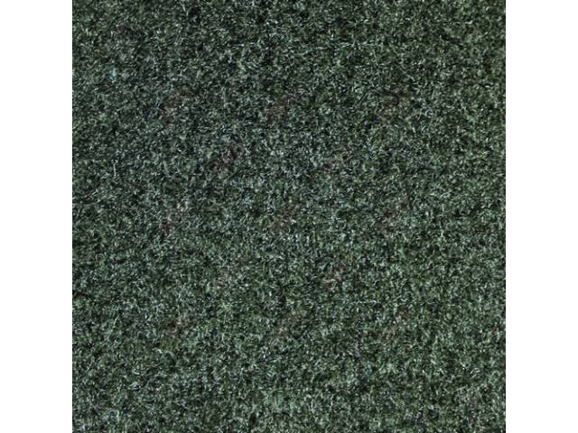 CARPET, CUT PILE NYLON, MOLDED