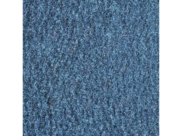 CARPET, CUT PILE NYLON, MOLDED