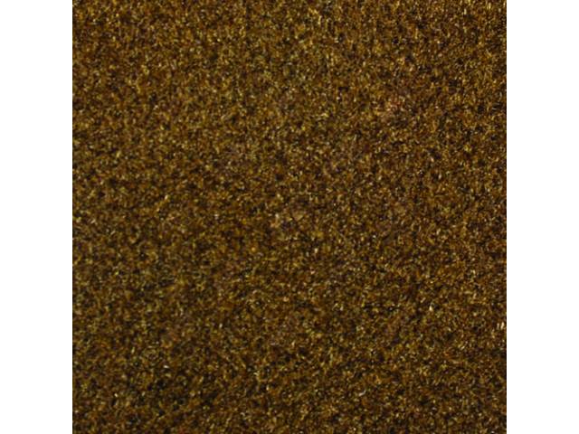 CARPET, CUT PILE NYLON, MOLDED, SADDLE