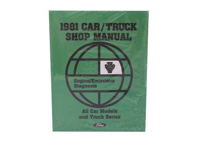 DIAGNOSIS MANUAL, ENGINE AND EMISSIONS, 1981 FORD AND