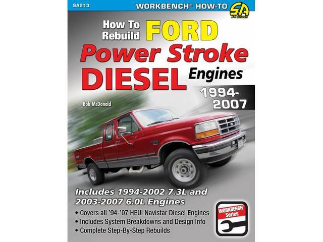 BOOK, HOW TO REBUILD FORD POWER STROKE DIESEL ENGINES 1994-2007