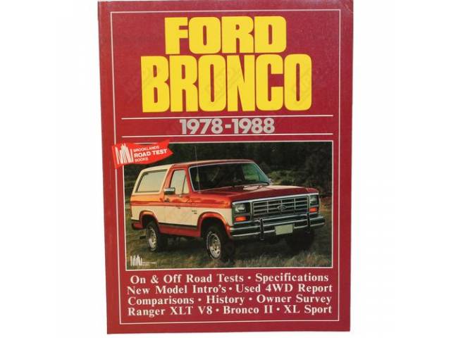 BOOK, BRONCO 1978-88, BROOKLANDS