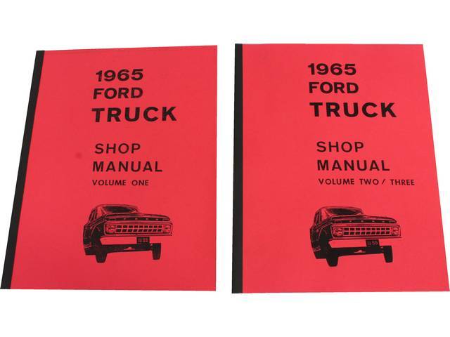 SHOP MANUAL, 1965 FORD TRUCK