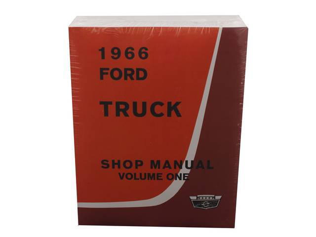 SHOP MANUAL, 1966 FORD TRUCK