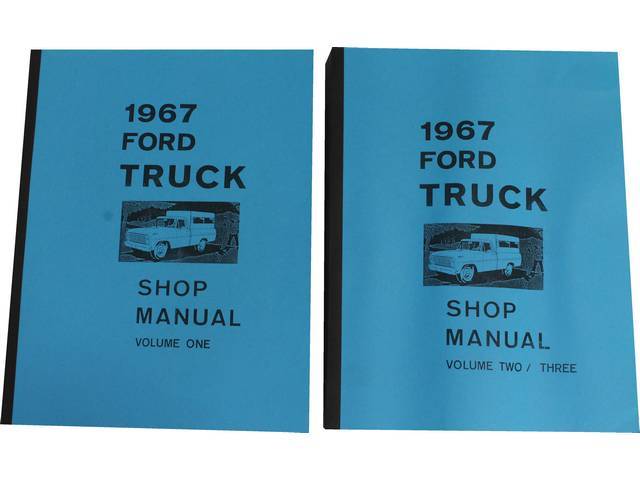 Shop Manual, 1967 Ford Truck and Bronco