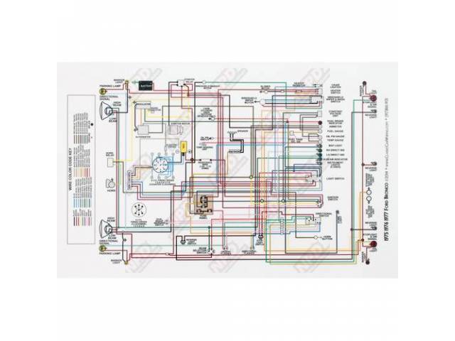 Wiring Diagram Mat, 75-77