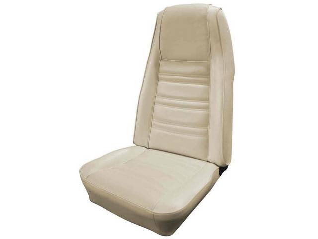 Front Bucket Upholstery, Standard, white