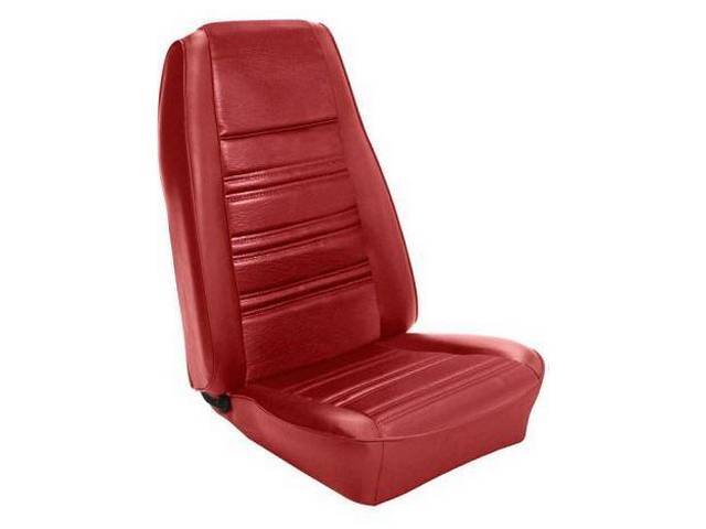 Front Bucket Upholstery, Standard, vermilion