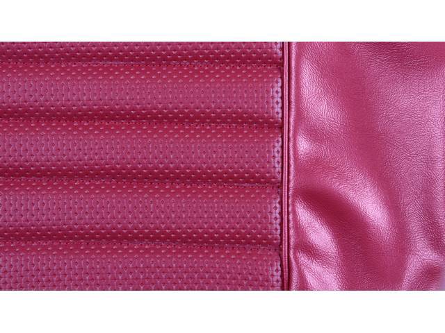 UPHOLSTERY, FRONT BUCKET, STANDARD, RED