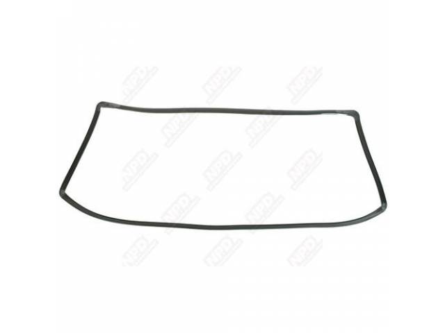 Gasket, Windshield, Molded Rubber, Repro