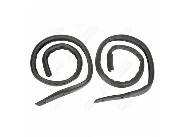 Drip Rail Foam Seal Kit, Seal Between The Weatherstrip Retainer And Roof Line
