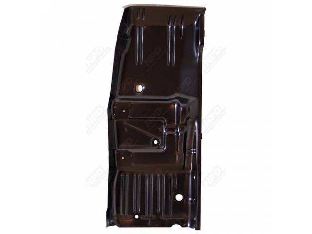 Floor Pan, Full Length, Rh, Does Not Incl Toe Pan Ot Under Rear Seat Pan, Repro These Pan Are Designed To Go From Factory Front And Rear Seams