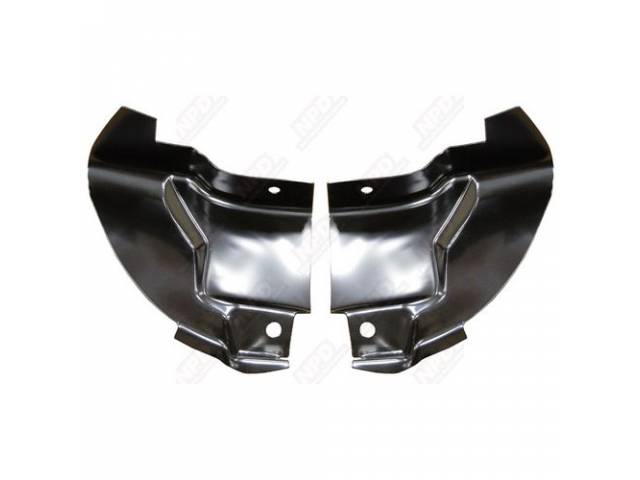 Reinforcement Bracket, Tail Light / Rear End Panel, Pair, Incl Rh And Lh, Edp Coated, Oe Style