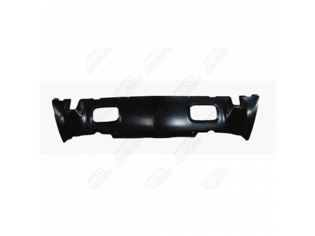 Panel, Rear Valance, W/ Exhaust Tip Cutouts, Edp Coated, Oe Style