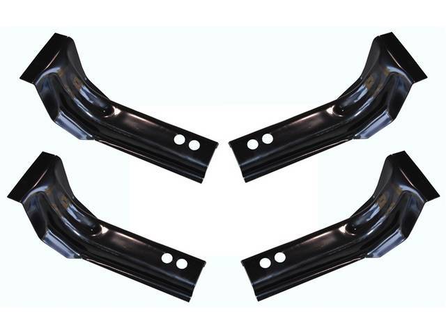 Floor Pan Brace Set, Front, (4) Incl Front And Rear Of Front Floor Pan, Repro