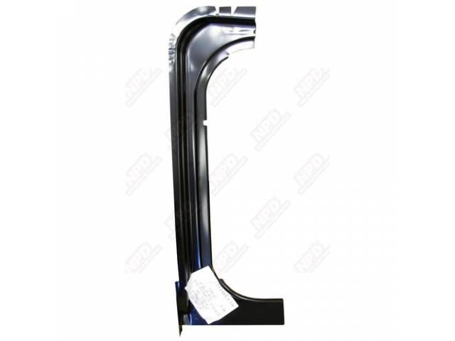 Gutter, Rear Compartment / Trunk Weatherstrip, Lh, Quarter Panel Side, Edp Coated, Oe Style