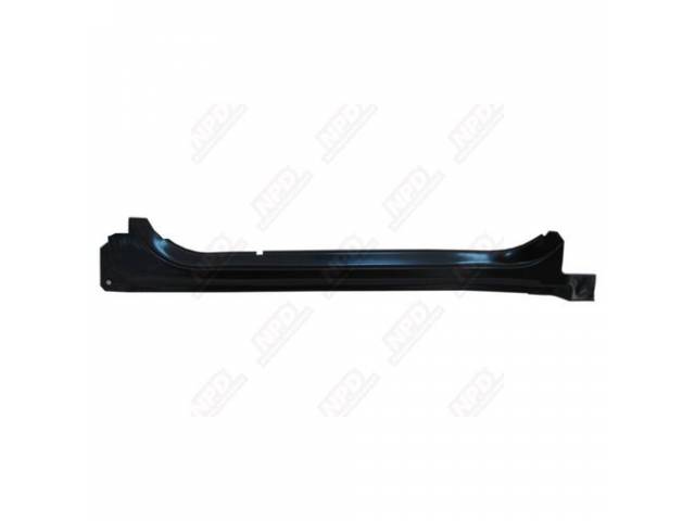Gutter, Rear Compartment / Trunk Weatherstrip, Rh, Quarter Panel Side, Edp Coated, Oe Style