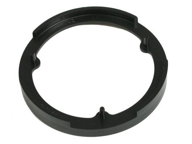 Spacer Ring, Steering Wheel, Black, Incl Mounting Clips,