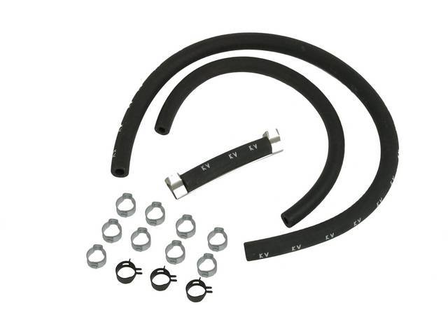 Fuel Hose Set, Complete, Incl Front And Rear