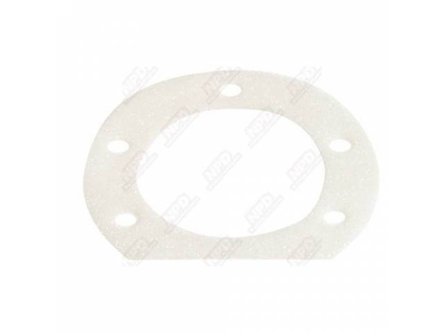 Gasket, Rear Axle, Foam Material, Goes Between Retainer And Backing Plate