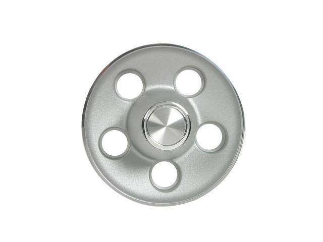 Center Cap, Rallye Wheel, Light Grey As Original