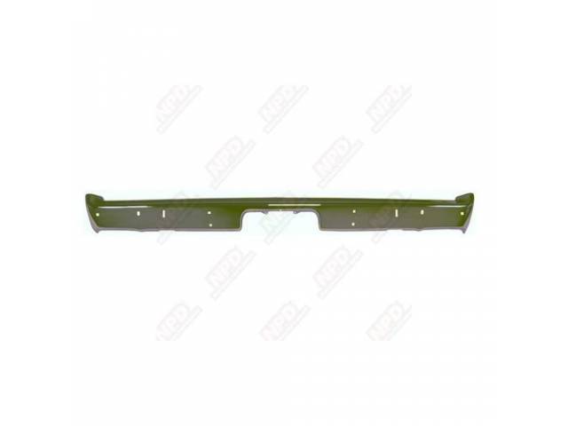 Bumper, Rear, Repro, W/ Jack Slots, Oe Quality Chrome Finish, Made From Heavy Gauge Steel, Designed To Fit Like Oe Bumpers