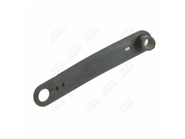Heater Hose Strap, Black Plastic, Folds Over Hose And Fastens To Inner Shield, With A/C