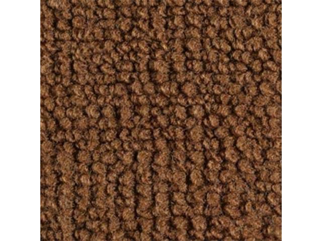 Molded Replacement Carpet, Brown, Loop