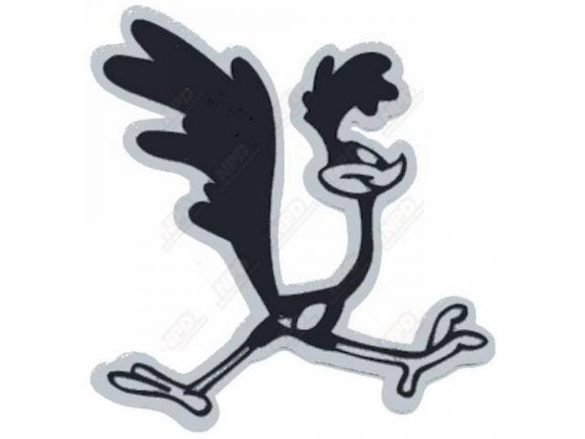 Decal, Road Runner, Door Rh,  Correct Material And Screen Printed As Original, Officially Licensed Product By Chrysler Llc