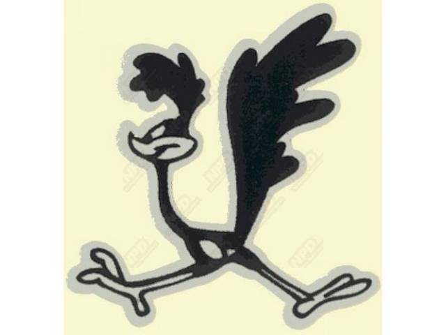 Decal, Road Runner, Door Lh,  Correct Material And Screen Printed As Original, Officially Licensed Product By Chrysler Llc